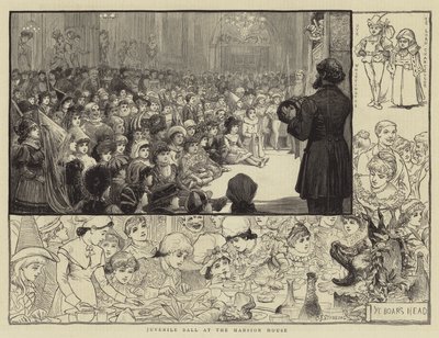 Bal juvénile à la Mansion House - Charles J. Staniland