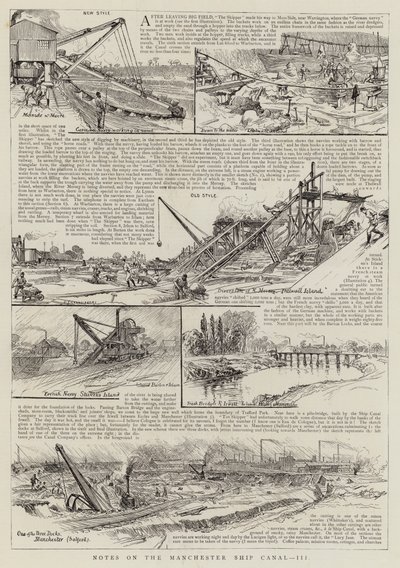 Notes sur le canal maritime de Manchester, III - Charles J. Staniland