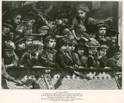 Asseyez-vous devant! Les enfants de la classe ouvrière sont introduits au théâtre - Charles J. Staniland
