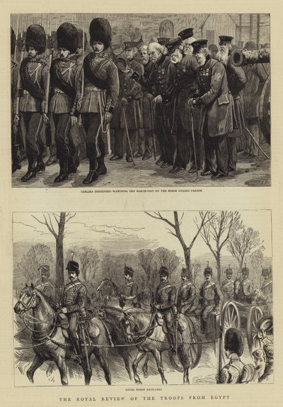 La Revue royale des troupes d