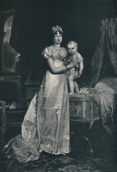 Maria Louisa et le roi de Rome, 1812 - Charles J. State