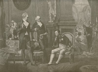 Napoléon, Goethe et Wieland, 1808, 1896 - Charles J. State