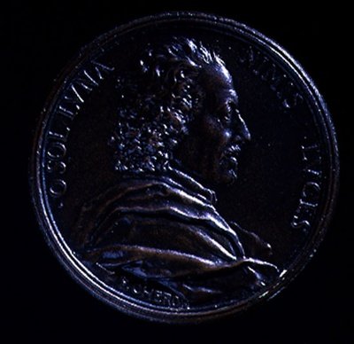Médaille portrait de Gian Lorenzo Bernini (1598-1680) - Charles Jean Francois Cheron