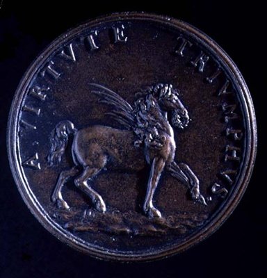 Médaille portrait de Gian Lorenzo Bernini, revers d