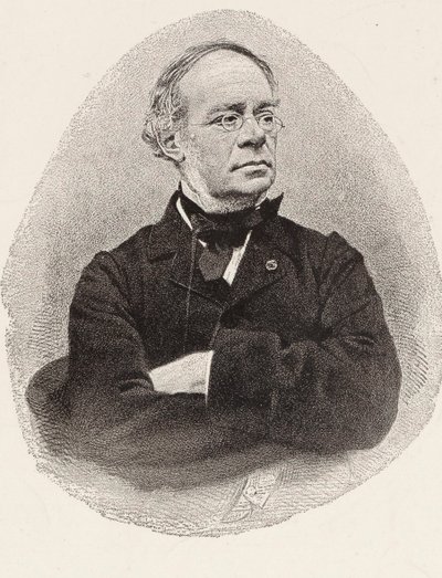Portrait du compositeur Jacques Fromental Halévy 1799-1862 - Charles Jeremie Fuhr