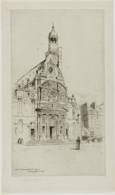 Saint-Étienne-du-Mont, Paris - Charles John Watson