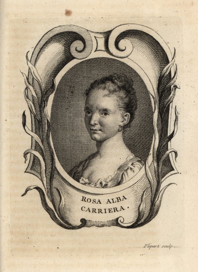Rosalba Carriera, peintre rococo vénitienne - Charles Joseph Flipart