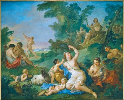 Le triomphe de Bacchus - The triumph of Bacchus ... - Charles Joseph Natoire