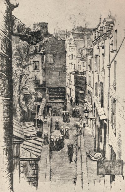 Rue des Prêtres-Saint-Séverin, 1915 - Charles Jouas
