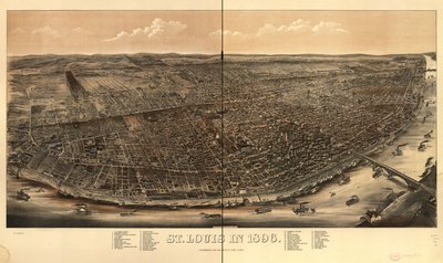 Saint-Louis en 1896 - Charles Juehne