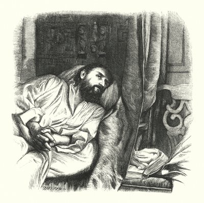 Un hymne à mon Dieu (gravure) - Charles Keene
