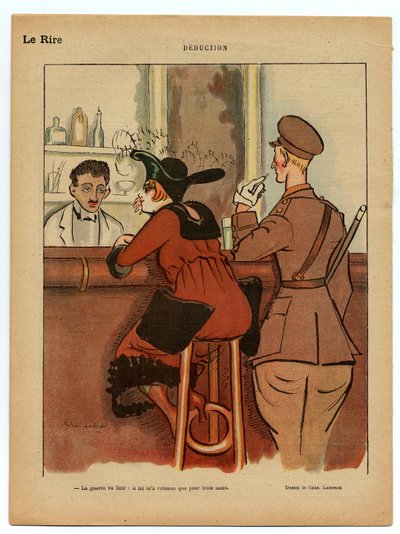 Le rire rouge, satirique en couleurs - Charles Laborde