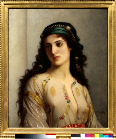 Juif de Tanger au Maroc. Peinture de Charles Landelle (1812-1908) - Charles Landelle