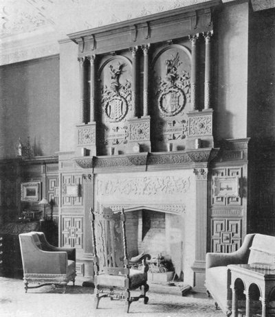 Une belle cheminée - Charles Latham