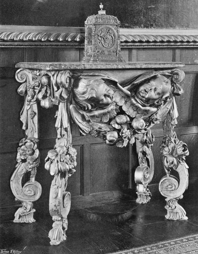 Une Console de Grinling Gibbons - Charles Latham