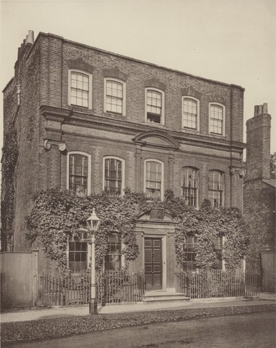 Une maison à Hertford - Charles Latham