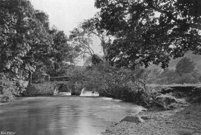 À Travers le Pont vers Newton - Charles Latham