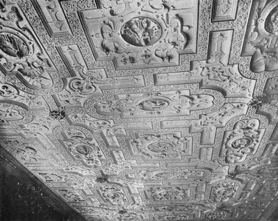 Boston House : Le Plafond du Salon, Date 1623 - Charles Latham