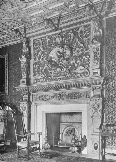 Boston House : La Cheminée du Salon - Charles Latham