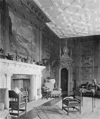 Broughton Castle : Le Salon - Charles Latham