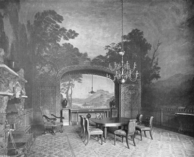 Drakelow Hall : La Salle à Manger Peinte - Charles Latham
