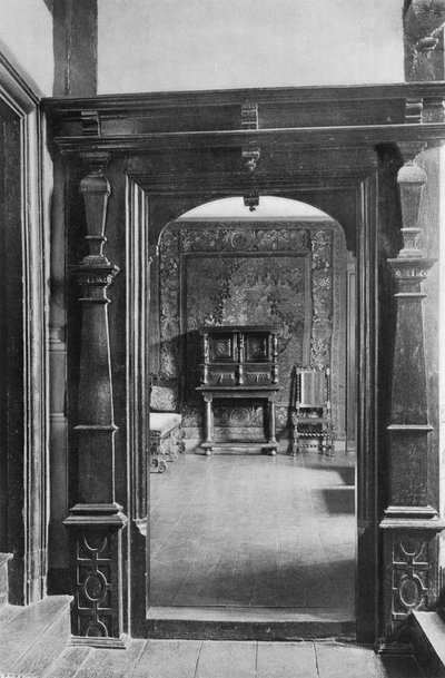 Entrée de la salle de tapisserie - Charles Latham