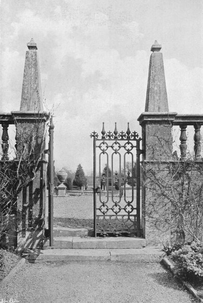 Portes du jardin à Montacute - Charles Latham