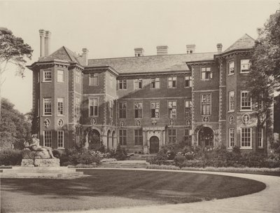 Ham House, Petersham, la façade d