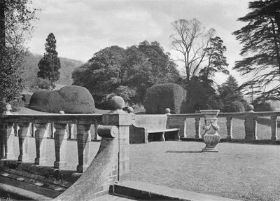 Hardwick House : Une Terrasse Balustradée - Charles Latham