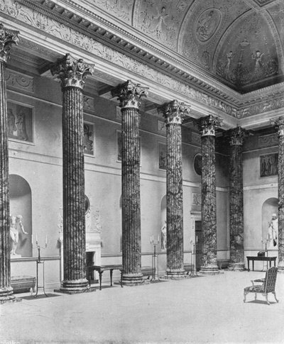 Kedleston Hall : La Salle de Marbre - Charles Latham