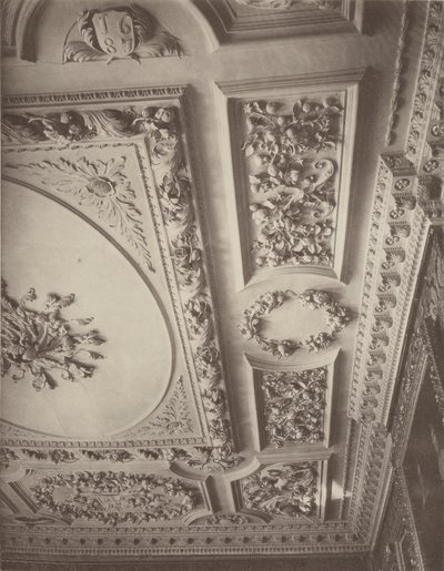Melton Constable, Plafond du Salon - Charles Latham