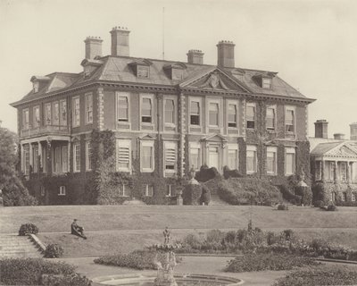 Melton Constable, Norfolk, la Façade du Jardin - Charles Latham