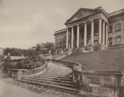Prior Park, Bath, la façade du jardin - Charles Latham