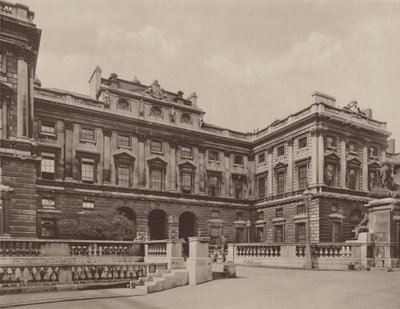 Somerset House, vue dans la cour - Charles Latham