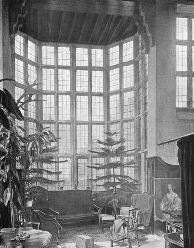Stanway : La Grande Fenêtre dans le Hall - Charles Latham