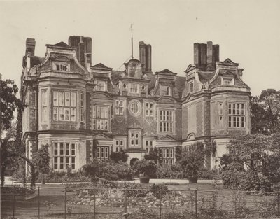 Swateley Hall, Uxbridge, la Façade du Jardin - Charles Latham