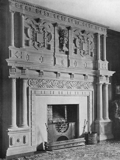 La Cheminée dans la Chambre de Dame Eleanor - Charles Latham