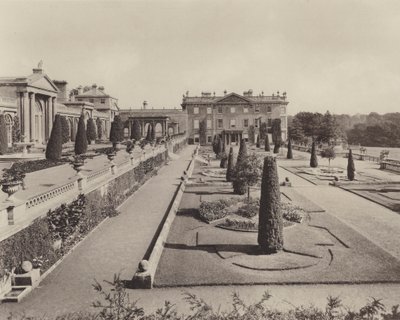 Le jardin formel à Bowood, Wilts - Charles Latham