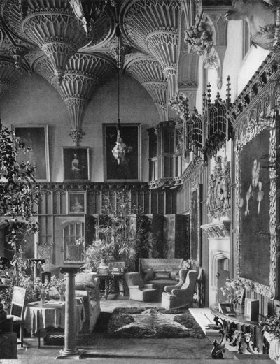 Le hall gothique - Charles Latham
