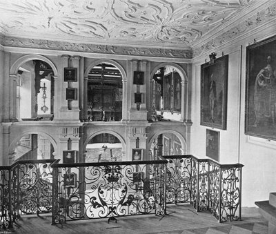 Le hall vu de l