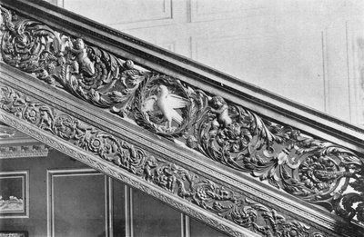 La sculpture ajourée de la balustrade - Charles Latham