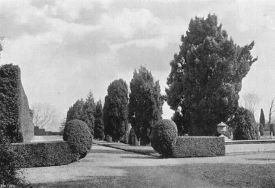 Les terrasses surélevées du jardin privé - Charles Latham