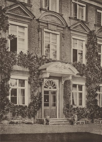 Tyttenhanger, Herts, Entrée, Façade du jardin - Charles Latham