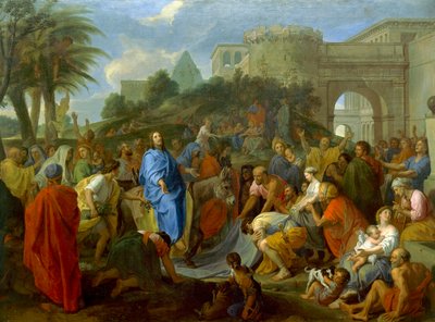 Entrée du Christ à Jérusalem - Charles Le Brun