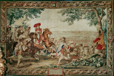 Entrée de Louis XIV à Dunkerque ... - Charles Le Brun