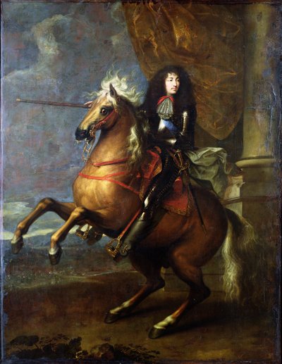 Portrait équestre de Louis XIV (1638-1715) vers 1668 - Charles Le Brun