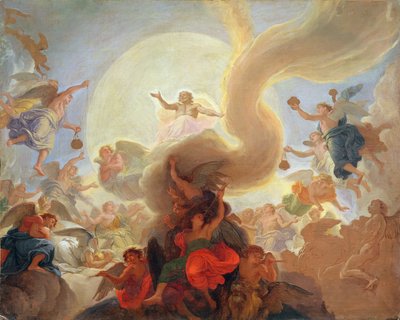 Hosanna (projet de plafond pour la Chapelle de Versailles) - Charles Le Brun