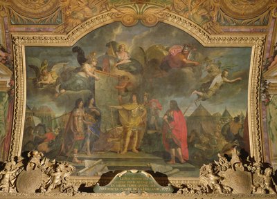 Le roi Louis XIV (1638-1715) donne l