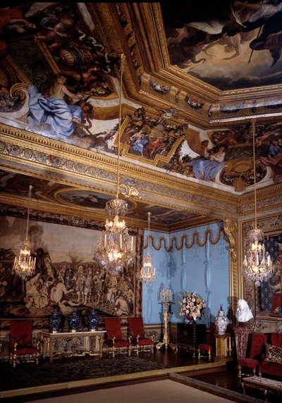 Le salon des muses, château de Vaux-le-Vicomte - Charles Le Brun