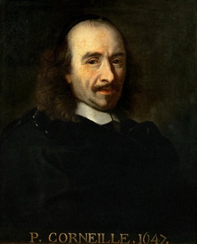 Portrait de Pierre Corneille 1606-1684 - Charles Le Brun